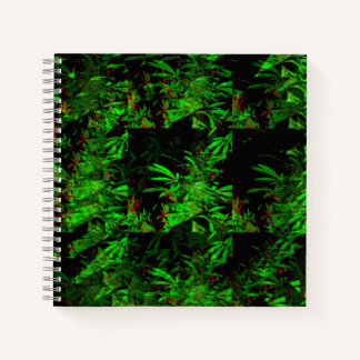 Foliage on the fence..... notebook