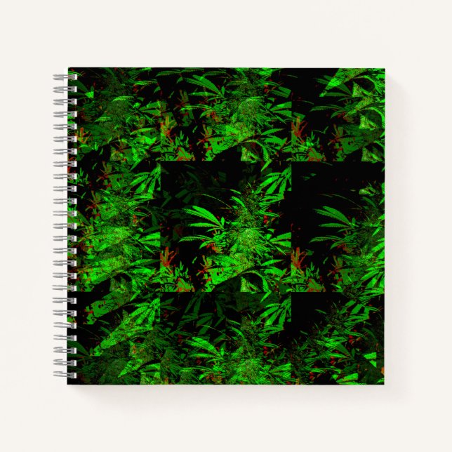 Foliage on the fence..... notebook (Front)