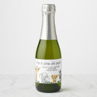 Foliage Safari Animals Baby Shower Pop It
