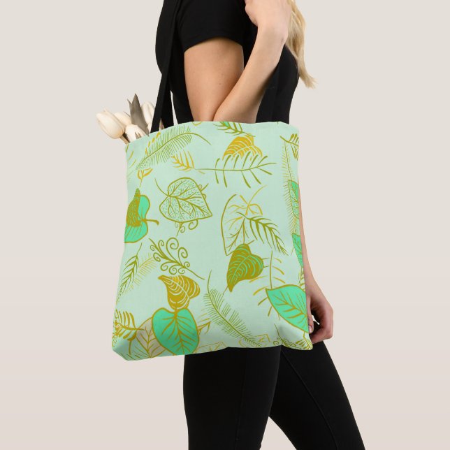 Foliage Tote Bag (Close Up)