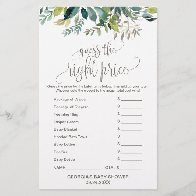 Foliage What's In Your Phone (Front)