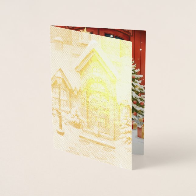 Folied card (Front)