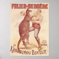 Folies Bergere -- Boxing kangaroos