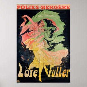 Folies Bergeres: Loie Fuller, France Poster