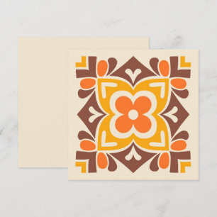 Folk Art Bloom Invitation
