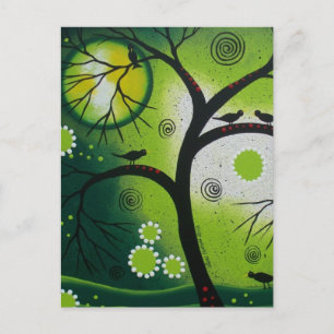 Folk Art BY LORI EVERETT Postcard