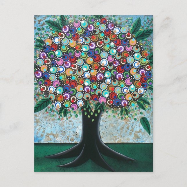 Folk Art BY LORI EVERETT postcard (Front)