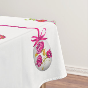 Folk Art Eggs (Ukrainian-inspired) Tablecloth