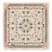 FOLK ART hummingbirds pink ©️TRForsman