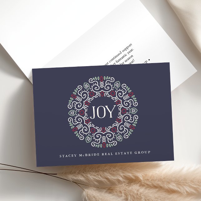Folk Art Joy | Corporate Holiday Card (Creator Uploaded)