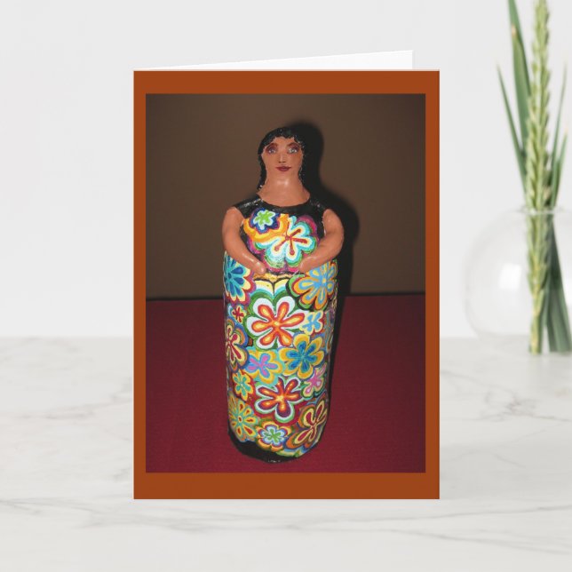 Folk Art - MuuMuu Mama Card (Front)