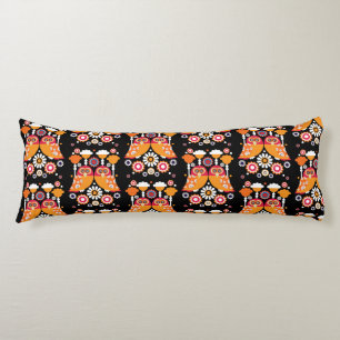 Folk Art Owl Body Cushion