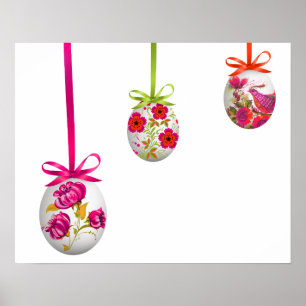 Folk Art (Ukrainian-inspired) Poster