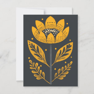 Folk Bloom #233 Postcard