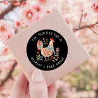 Folk Colourful Farm Fresh Eggs