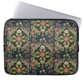 folk country damask laptop sleeve