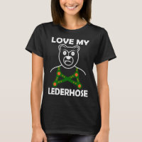 folk festival I love my lederhosen bear