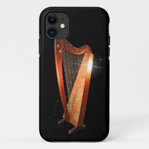 Folk Harp iPhone Case