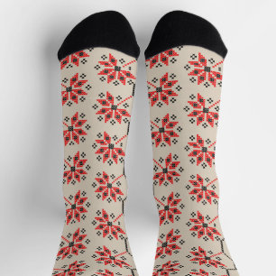 Folk-Inspired Cosy Wear Socks