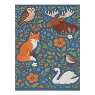 folk lore art poster