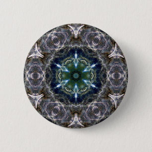 Folk Mandala 6 Cm Round Badge