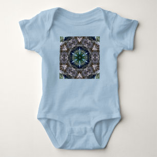 Folk Mandala  Baby Bodysuit