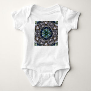 Folk Mandala  Baby Bodysuit