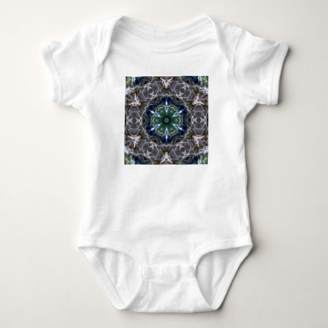 Folk Mandala  Baby Bodysuit (Front)