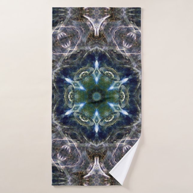 Folk Mandala  Bath Towel Set (Bath Towel)