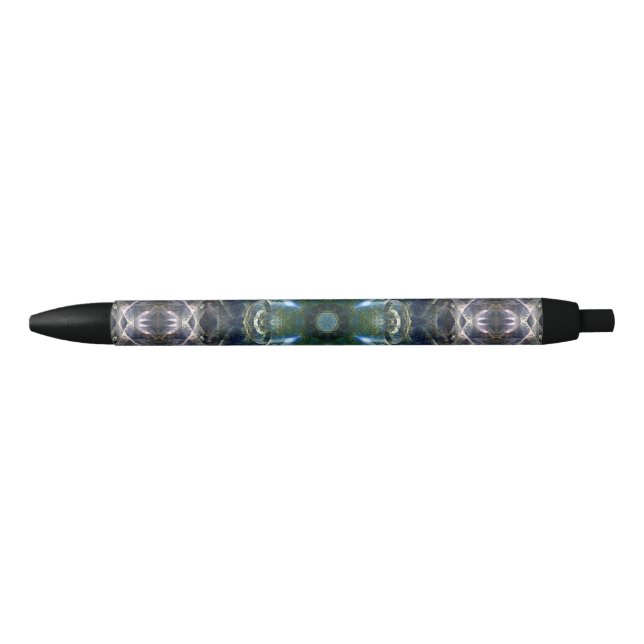 Folk Mandala  Black Ink Pen (Front)