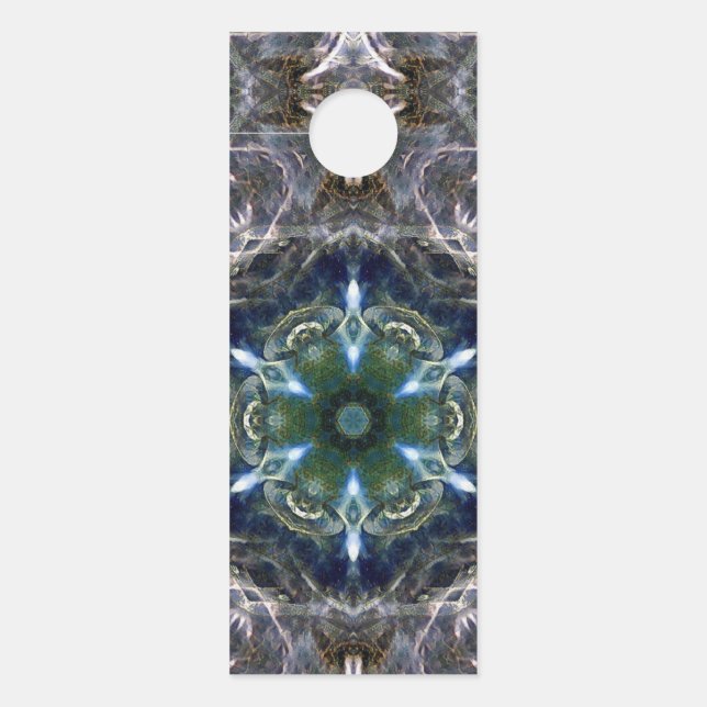 Folk Mandala  Door Hanger (Front)