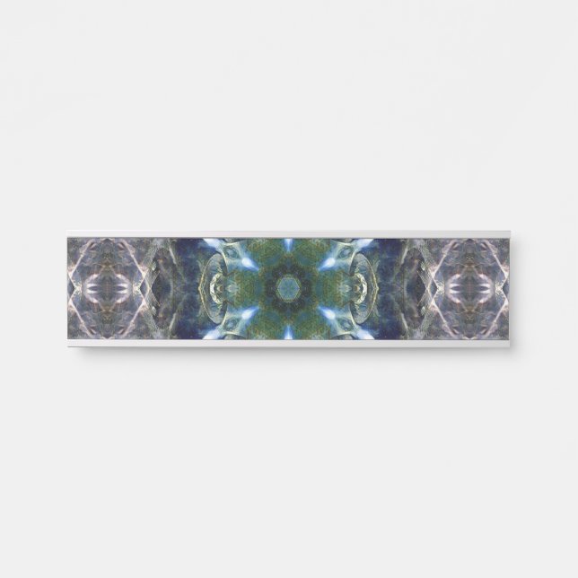 Folk Mandala  Door Sign (Front)