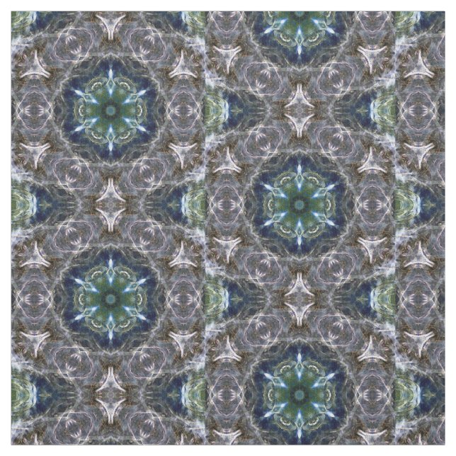 Folk Mandala  Fabric (Swatch)