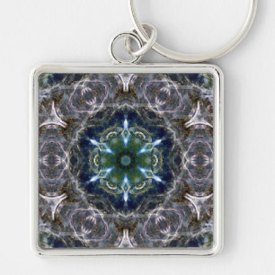 Folk Mandala Keychain