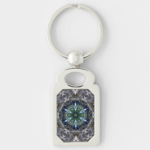 Folk Mandala  Keychain