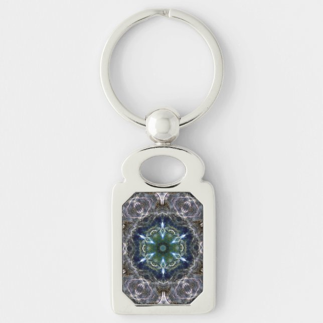 Folk Mandala  Keychain (Front)
