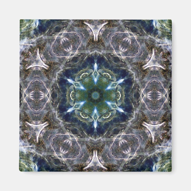 Folk Mandala  Magnet (Front)
