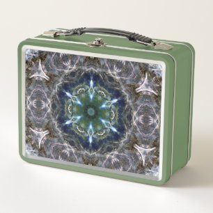 Folk Mandala  Metal Lunch Box