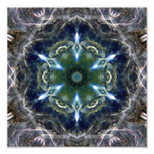 Folk Mandala Photo Print