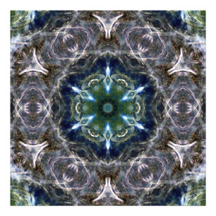Folk Mandala  Photo Print