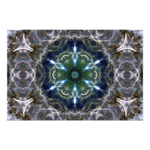 Folk Mandala Photo Print