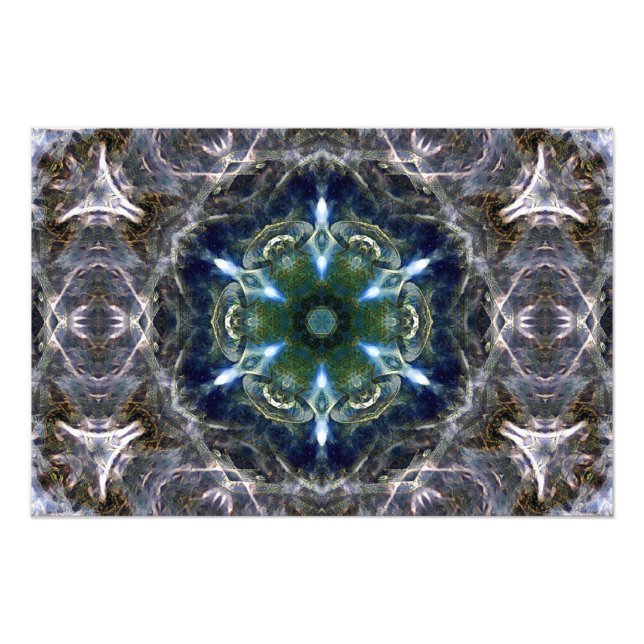 Folk Mandala  Photo Print (Front)