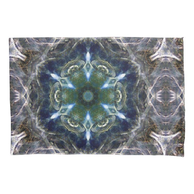 Folk Mandala  Pillow Case (Front)