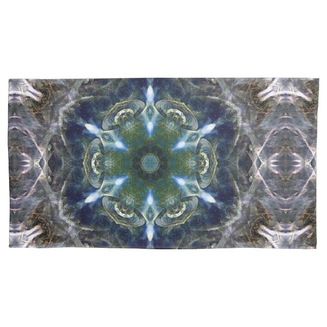 Folk Mandala  Pillow Case (Front)