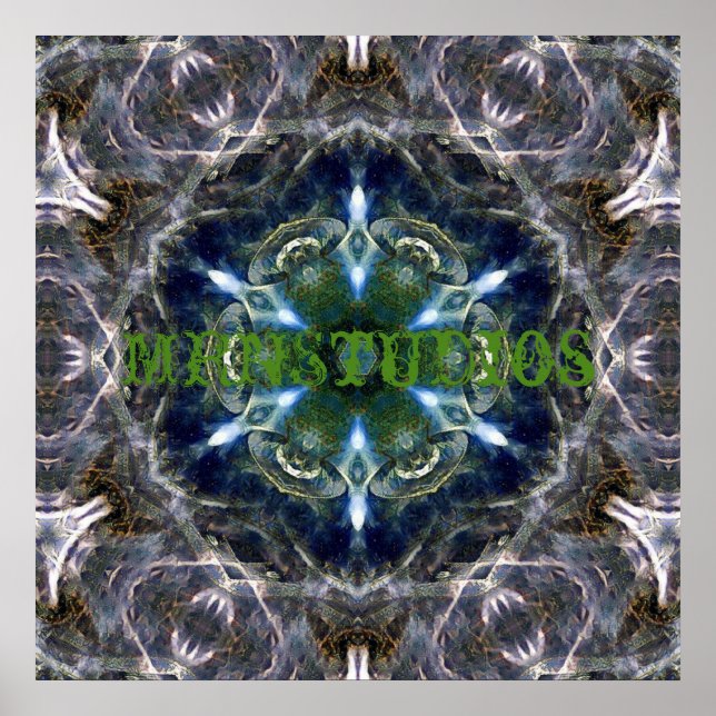 Folk Mandala  Poster (Front)