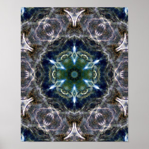 Folk Mandala  Poster