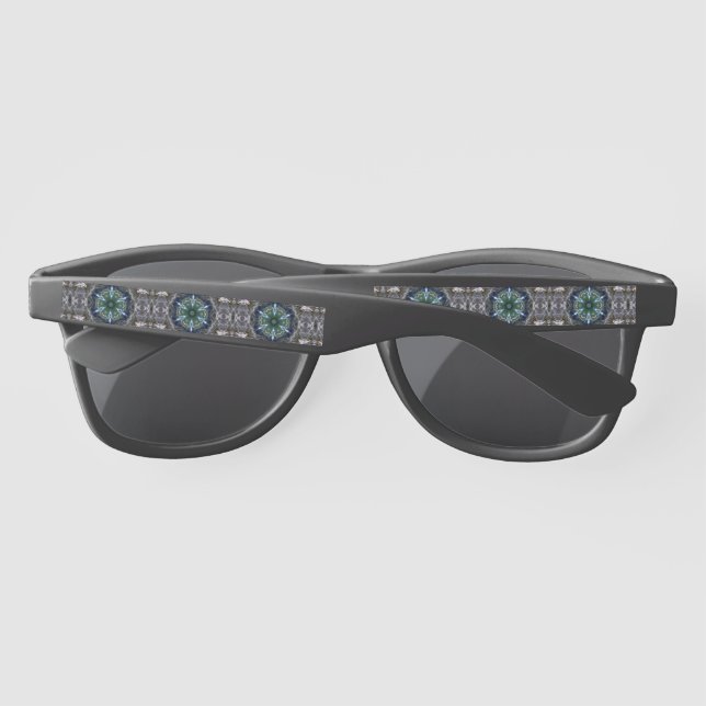Folk Mandala  Sunglasses (Back)
