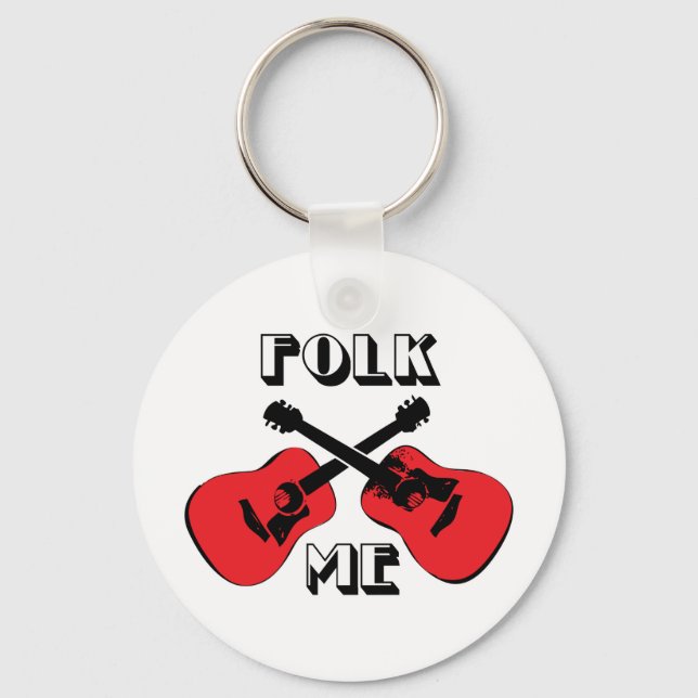 folk me key ring (Front)