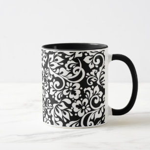 folk pattern mug