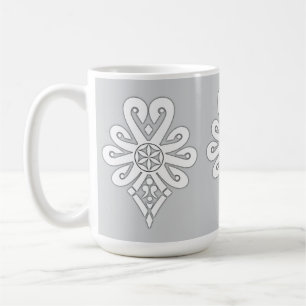 Folk pattern of Polish highlanders - Parzenica Coffee Mug